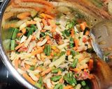 ஸ்பைசி வெஜிடேபிள் பிரியாணி (Spicy vegetable biryani recipe in tamil) ரெசிபி ஸ்டேப் 5 புகைப்படம்