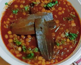 A picture of step 3 of Dal kanda.