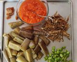 Foto langkah ke 1 dari resep Balado Terong Teri Petai.