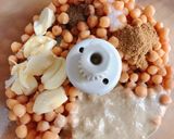 Hình bước làm 3 của món 🌱 Hummus - Sốt Đậu Gà Trung Đông Truyền Thống (Vegan)