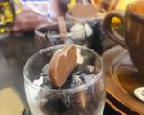 A picture of step 9 of Brownie trifle.
