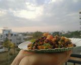 A picture of step 14 of Chana chat.