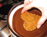 Valentinnapi ropogós zabpehely keksz recept fázis 9 fotója