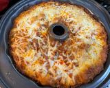 A picture of step 5 of Pull apart Pepperoni Pizza Bread.