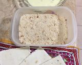 A picture of step 4 of Square Bread Shawarmas.