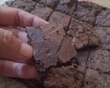 A picture of step 6 of Crinkle top Fudgey Brownie 😋 😍.