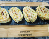 Foto del paso 8 de la receta: Rollo de calabacín y zanahoria con pavo