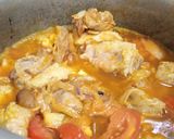 A picture of step 2 of Bhindi gosht.