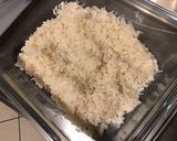 Une image de l'étape 2 de Riz moulé coco, curcuma, coriandre.
