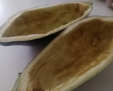 Foto del paso 1 de la receta: Berenjenas rellenas de carne