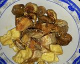 Foto langkah ke 1 dari resep Sambal tahu, terong & ikan asin.