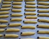 Foto langkah ke 3 dari resep Kue ulat sagu.