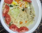 Foto langkah ke 5 dari resep Mie Tek Tek Sayur Ceker.