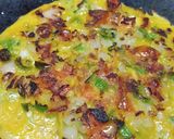 સ્પિનચ કોરીએન્ડર બેસન પીઝા (Spinach Coriander Besan Pizza Recipe In Gujarati) રેસીપી સ્ટેપ2ફોટો