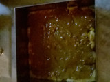 Sopa inglesa con dulce de leche