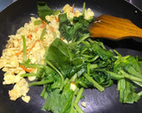 👩🏻‍🍳菠菜炒蛋-家常便當菜的食譜步驟3照片