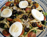 Foto del paso 7 de la receta: Ensalada de trofie con habas y vinagreta de anacardos