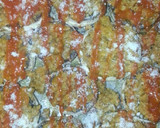 Foto del paso 7 de la receta: Champiñones rellenos en salsa de zanahoria con Cus Cus (vegano)