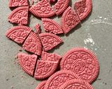 Foto langkah ke 4 dari resep Pudding Oreo Strawberry.