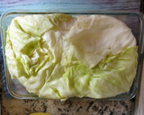 Foto del paso 7 de la receta: Pastel de repollo con carne y patata