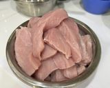Hình bước làm 2 của món Chà bông heo xù tơi ngon như ngoài hàng