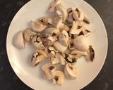 A picture of step 1 of Mushroom 65.