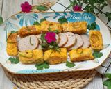 Hình bước làm 3 của món Trứng cuộn