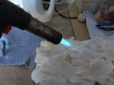 Crema pastelera con vainillas y merengue