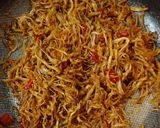 Hình bước làm 1 của món Thịt xé cay
