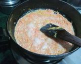 A picture of step 3 of Carrot pudding empanada.