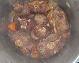A picture of step 2 of Oxtail (or Veal Tail) in Pressure Cooker.