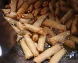 Foto langkah ke 9 dari resep Cemilan termurah, Hanya 3 bahan saja | Lumpia Mini Coklat.