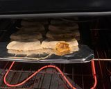 A picture of step 6 of Crispy Birria Tacos.