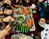 Hình bước làm 4 của món Hành boa rô nướng