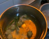 Foto langkah ke 3 dari resep Jenang Grendul Singkong Daun Kelor.