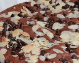 Une image de l'étape 4 de Gâteau tout choco et amandes.