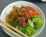 Foto langkah ke 10 dari resep Mie Ayam (Home Made) Jahe.