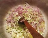 Foto del paso 9 de la receta Pollo frito en crema tostada de cebolla y hinojo