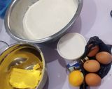 A picture of step 1 of Lemon cake.