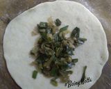 A picture of step 5 of Stuffed Spring Onion Kulcha.