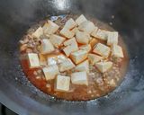 A picture of step 4 of Chinese Mapo Tofu (Sichuan Cuisine).