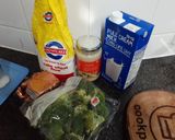 A picture of step 1 of Creamy broccoli.