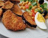 Foto del paso 6 de la receta: Ensalada de Garbanzos con Berenjena empanada