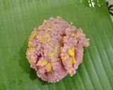 Gambar langkah 5 resipi Nasi Linopot.
