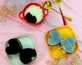 Hình bước làm 1 của món Thạch dừa và thạch sương sáo