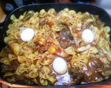 Foto del paso 7 de la receta: Guiso de fideos y huevos