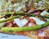 Foto del paso 5 de la receta: Bocadillo de magreta con scamorza y espárragos trigueros