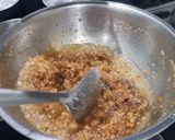 A picture of step 4 of Anjeer (fig) halwa.