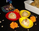 बेसन लड्डू (Besan ladoo recipe in Hindi) रेसिपी चरण 3 फोटो