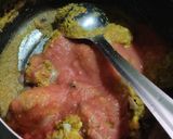 A picture of step 3 of Chicken curry.